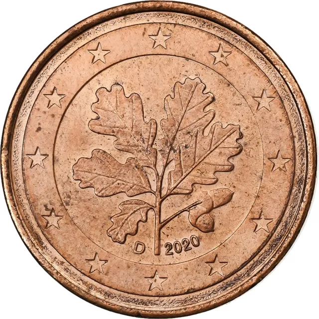 [#1211435] GERMANY - FEDERAL REPUBLIC, 5 Euro Cent, error mule / hybrid 2 cent r