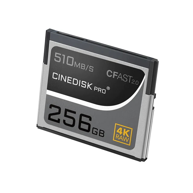 Tarjeta de memoria para cámara C Fast 2.0 256 Cinedisk Pro 256 GB para Bmpcc rojo Komodo