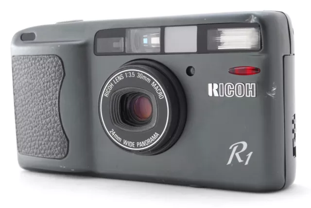 Perfect LCD [Near MINT] RICOH R1 Green 35mm Point & Shoot Film Camera From JAPAN