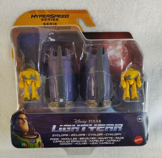DISNEY PIXAR LIGHTYEAR Hyperspeed Series Zyclops & Pods £7.99 PicClick UK