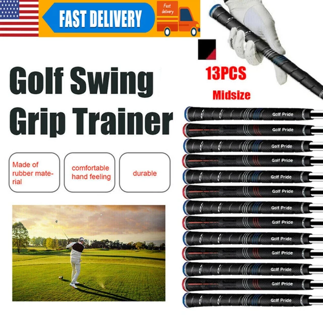 13Pcs Golf Pride For CP2 Pro Midsize Golf Club Grip Rubber Anti Slip 270mm US