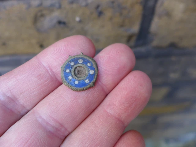 Romano British Enamelled Mount Circa 2nd-3rd Century AD