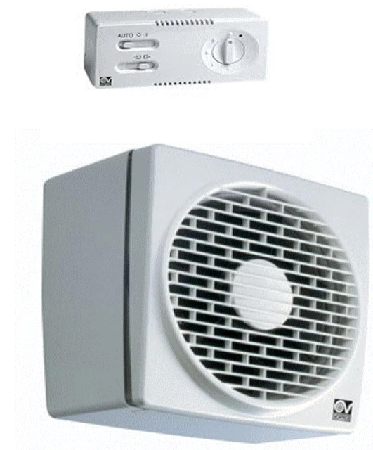 Ventilatore Da Parete Vortice 300/12 - Immissione Ed Estrazione Aria Con Serranda - Foto 4