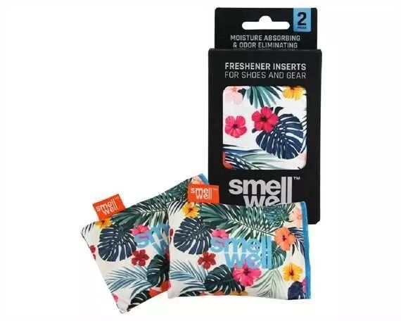 SMELL WELL Freshener Inserts For Shoes And Gear , Odour Eliminating 2pc 3