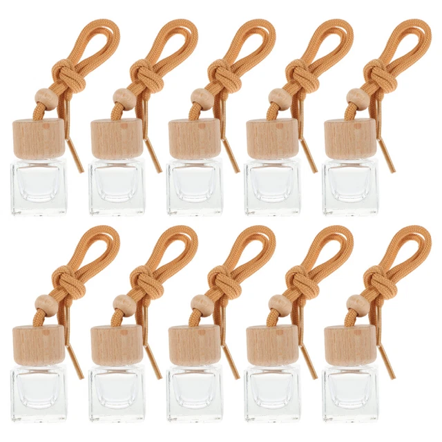 10 Pcs Hanging Aromatherapy Bottle Car Air Freshener Perfume Decorate
