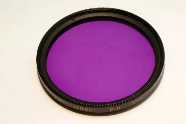 Filtro Vivitar 52mm FL-D fluorescente a luz diurna serie 1