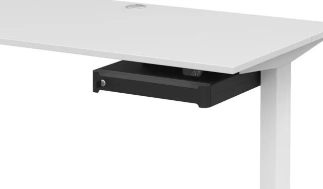 Unterbau Schubkasten für elektrisch höhenverstellbaren Schreibtisch Schublade