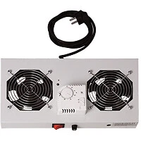 NWKSch 19" Zubehör Digitus Einbaulüfter 1HE / 2x / StS