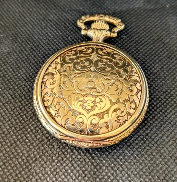 Gousset Pocket Watch Eric Memp Quartz Esa 926311 Sonnerie Swiss 1980 Vintage 2