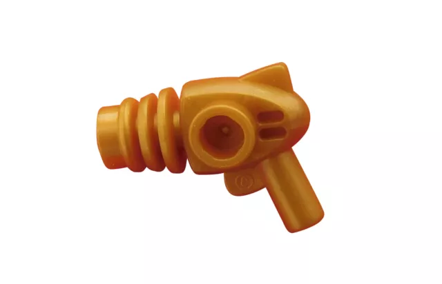 Lego 10x pearl gold Ray Gun Pistole Waffe Weapon Blaster Neu