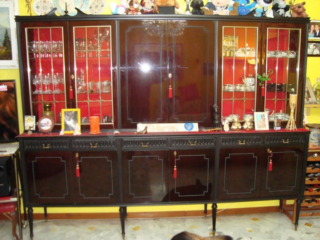 Cristalliera d'antiquariato in stile Neoclassico a prezzo Outlet