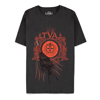 MARVEL COMICS Loki Time Variance Authority Logo T-Shirt, Male (TS335022LOK)