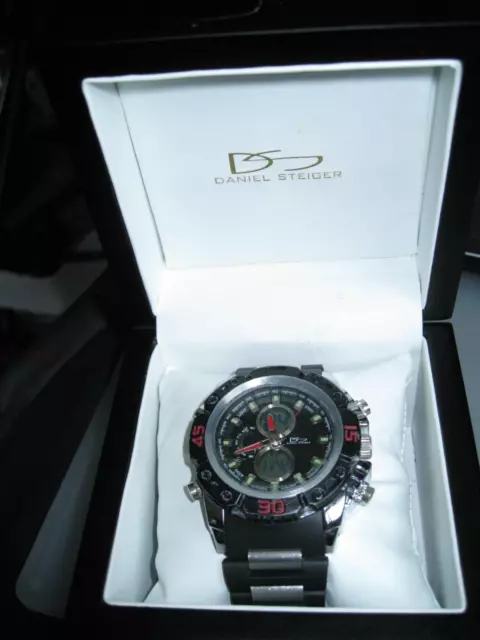 Daniel Steiger Men's DigiTech Sport Watch in Box