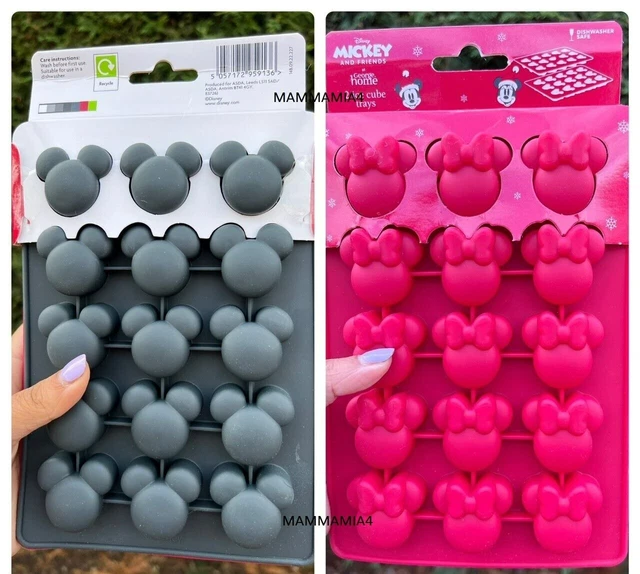 DISNEY MICKEY & Minnie Mouse Ice Cube Tray Christmas NEW £18.99