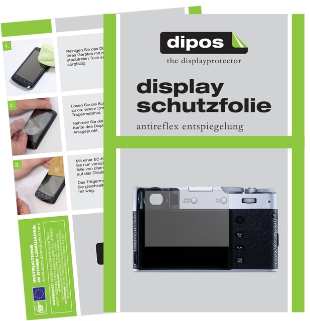 Dipos 6x Matte Schutzfolie Für Fuji Finepix X20 – Antireflex, Kratzfest 3H, Made In Germany