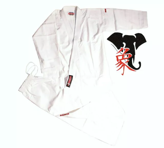 Karategi Kimono Karate Studente Bianco Keikogi Uniforme Karateka Arti Marziali