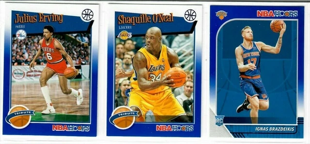 2019 20 Panini NBA Hoops BLUE PARALLEL You Choose SHAQ ERVING RC'S LOVE JOKIC ++