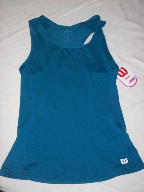 Débardeur femme tennis Wilson taille XS couleur ultra marine neuf avec étiquette