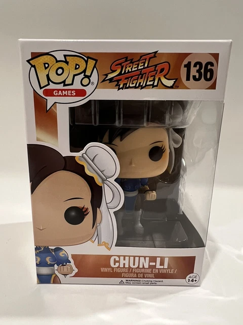 Funko POP Games Street Fighter Chun Li #136 Vinyl Figure Toys