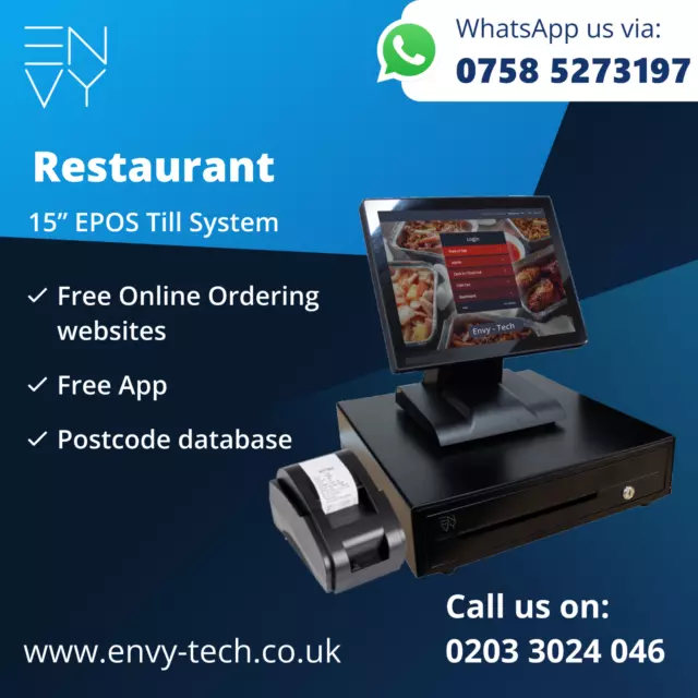 New POS Till System For Restaurant Businesses