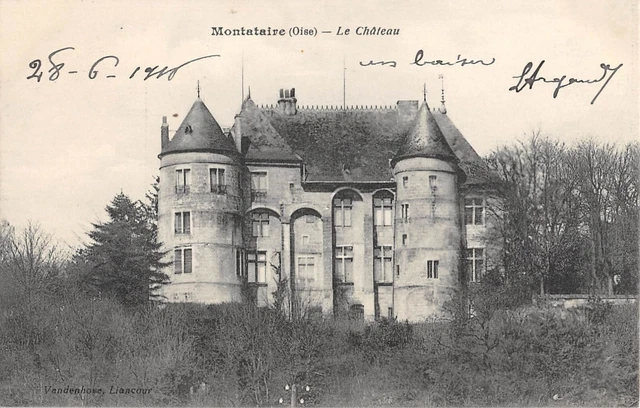 Cpa 60 Montataire Le Chateau