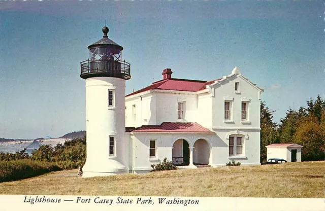 Postcard Lighthouse, Fort Casey State Park, Washington - Whidbey Island