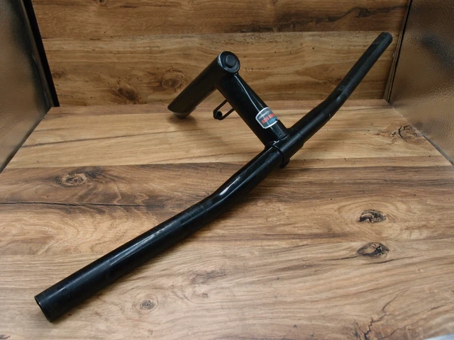 1990's steel flat handlebar + steel quill stem ITM Oversize Single-1 Italmanubri