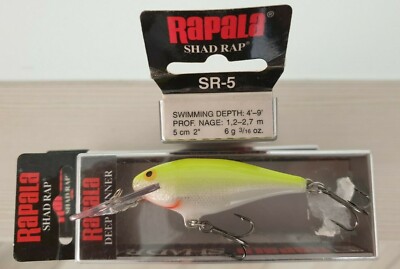 CRAWDAD VINTAGE MADE IN FINLAND Rapala RAPALA SHAD RAP 7 cm 8 gr SR7 COL 