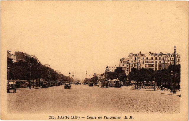 CPA AK PARIS 12th Cours de VINENNES (673452)