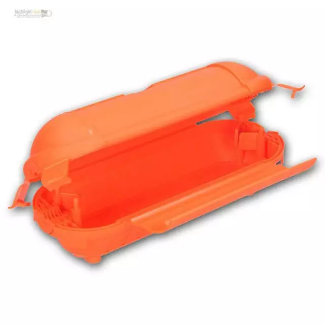 Boîte de Sécurité Orange pour Schuko Prise IP44 Kabelbox Protection Câble Pluie