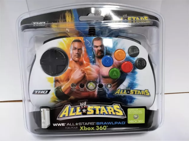 Xbox 360 WWE All Stars Brawl Pad - The Rock y Triple H, Nuevo