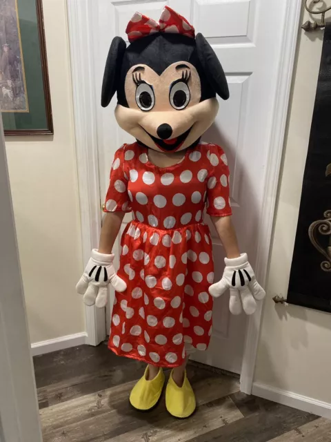 MASCOTTE TOPOLINO E Minnie DELUXE Mickey Mouse mascot super professionali  adulti EUR 138,00 - PicClick IT