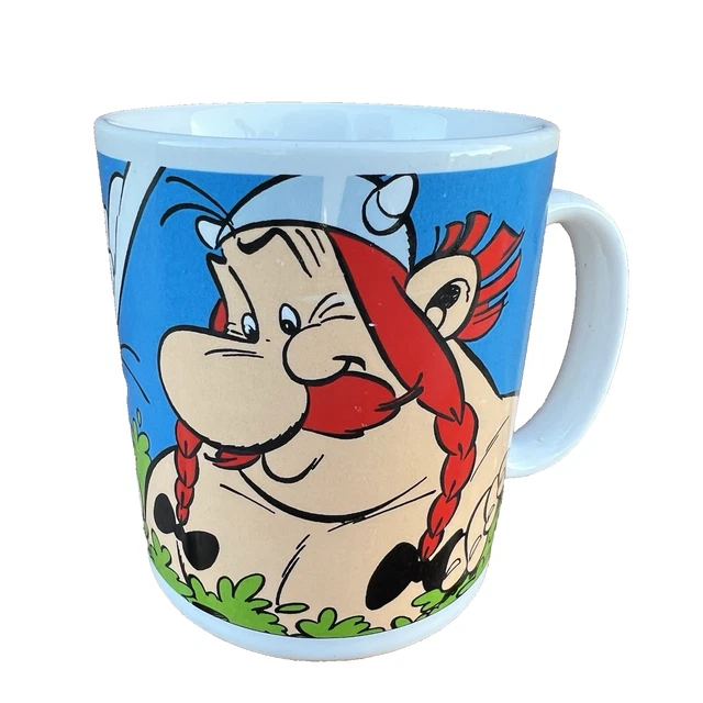 Mug Astérix Aux Jeux Olympiques – Obélix, Idéfix, César – Céramique 325 Ml – Neuf Avec Boîte