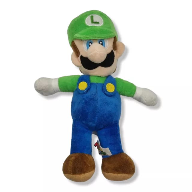 SUPER MARIO | 30cm Luigi Plush Toy | Nintendo 2019 | Video Game Merchandise