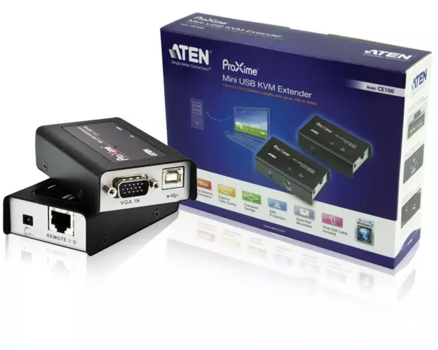 ATEN CE100 KVM Extender