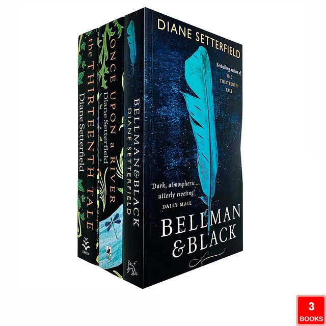 Diane Setterfield Collection 3 Books Set Bellman & Black, Thirteenth Tale NEW