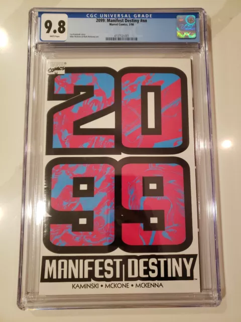 2099 Manifest Destiny CGC 9.8 Marvel Comics 1998
