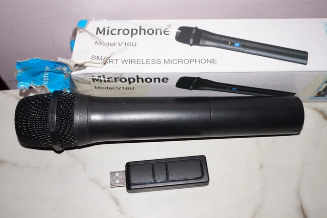 Ergonomic Wireless HD Microphone For Switch NS PS5 PS4 Xbox One Wii U PC Karaoke