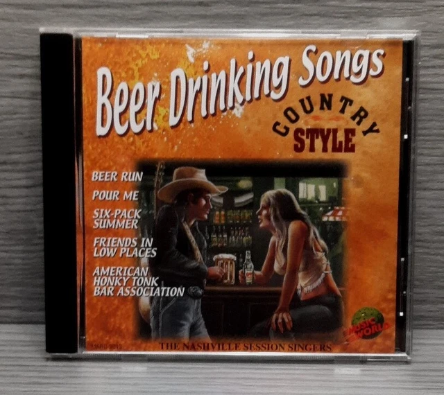 BEER DRINKING SONGS Country Style Nashville Session Singers VGCHTF CD EUR 7,08 PicClick FR
