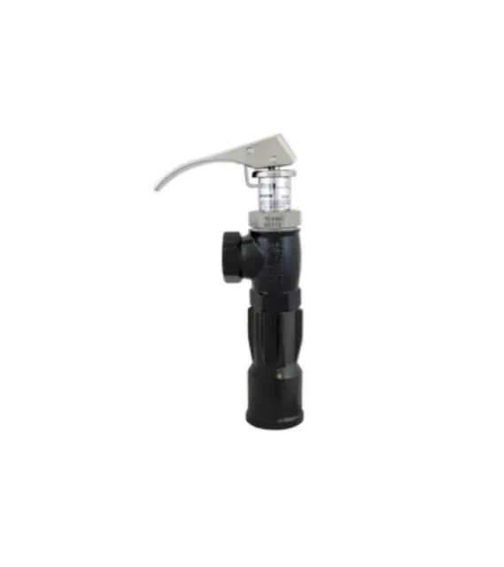 ME800G 1-3/4" Acme 1" Quick Closing Hose End Valve Fluted Handle A7797A Style