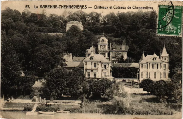 CPA AK La VARENNE-CHENNEVIERES - Chateaux et Coteaux de CHENNEVIERES (390406)