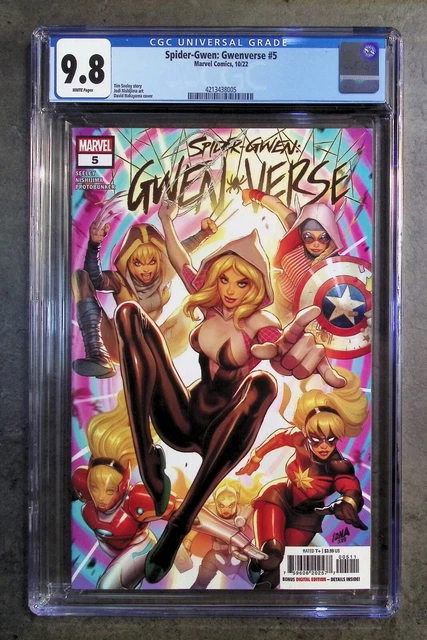 Spider-Gwen Gwenverse #5 (2022 Marvel Comics) 1st Print CGC 9.8