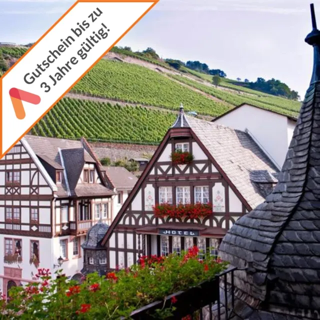 Kurzurlaub Rheingau 4 Tage im 4 Sterne Akzent Fachwerk Hotel 2 Personen Wellness