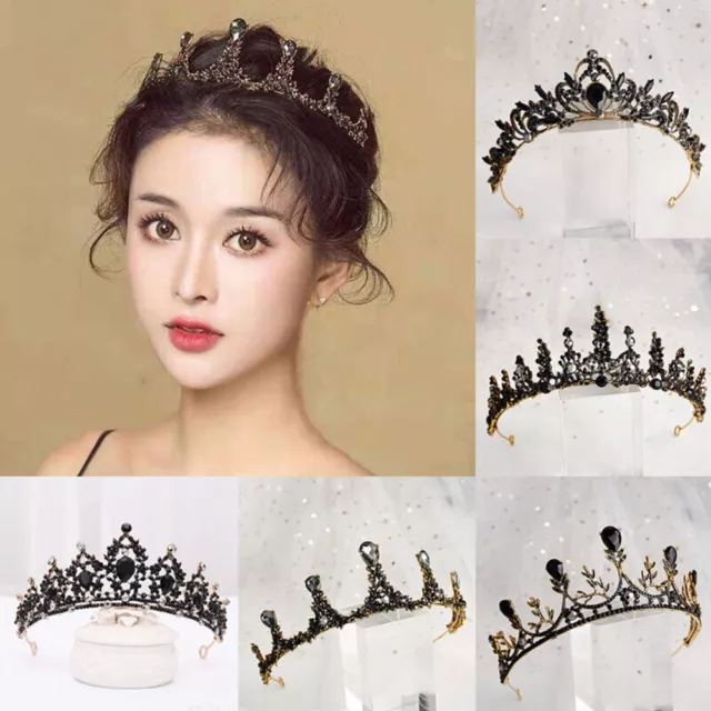 Retro Bridal Wedding Tiara Rhinestone Princess Headband Fashion Crown