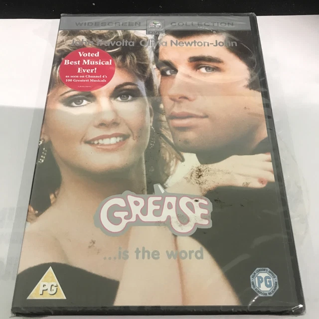 GREASE DVD SEALED SONGBOOK Edition John Travolta Olivia NewtonJohn