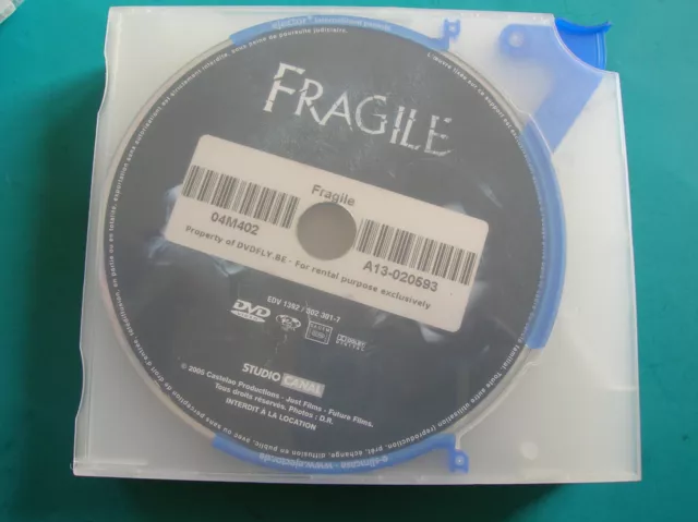 DVD  boitier slim  FRAGILE (b5)