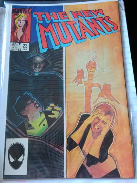 The New Mutants, #23, Jan 1985, Vol #1, News Stand Edition, Nice Comic