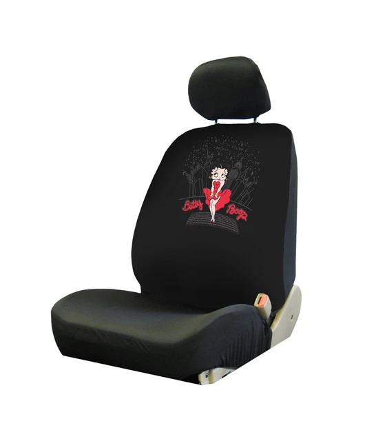 Plasticolor 008652R01 Betty Boop Low Back Universal Fit Car Truck SUV Seat Co...