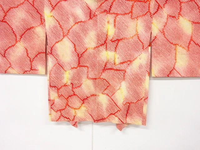 6677908: Japanese Kimono / Vintage Haori / All Shibori / Abstract