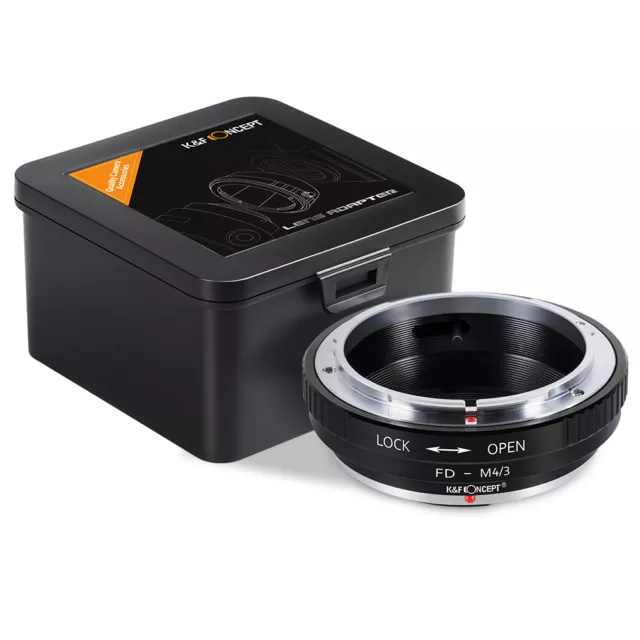 K&F Concept Canon FD Lenses to M43 MFT Mount Lens Adapter KF06.091 2